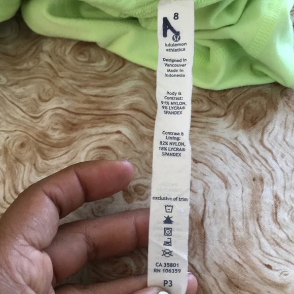 Lululemon athletica neon sweater top - Picture 8 of 8